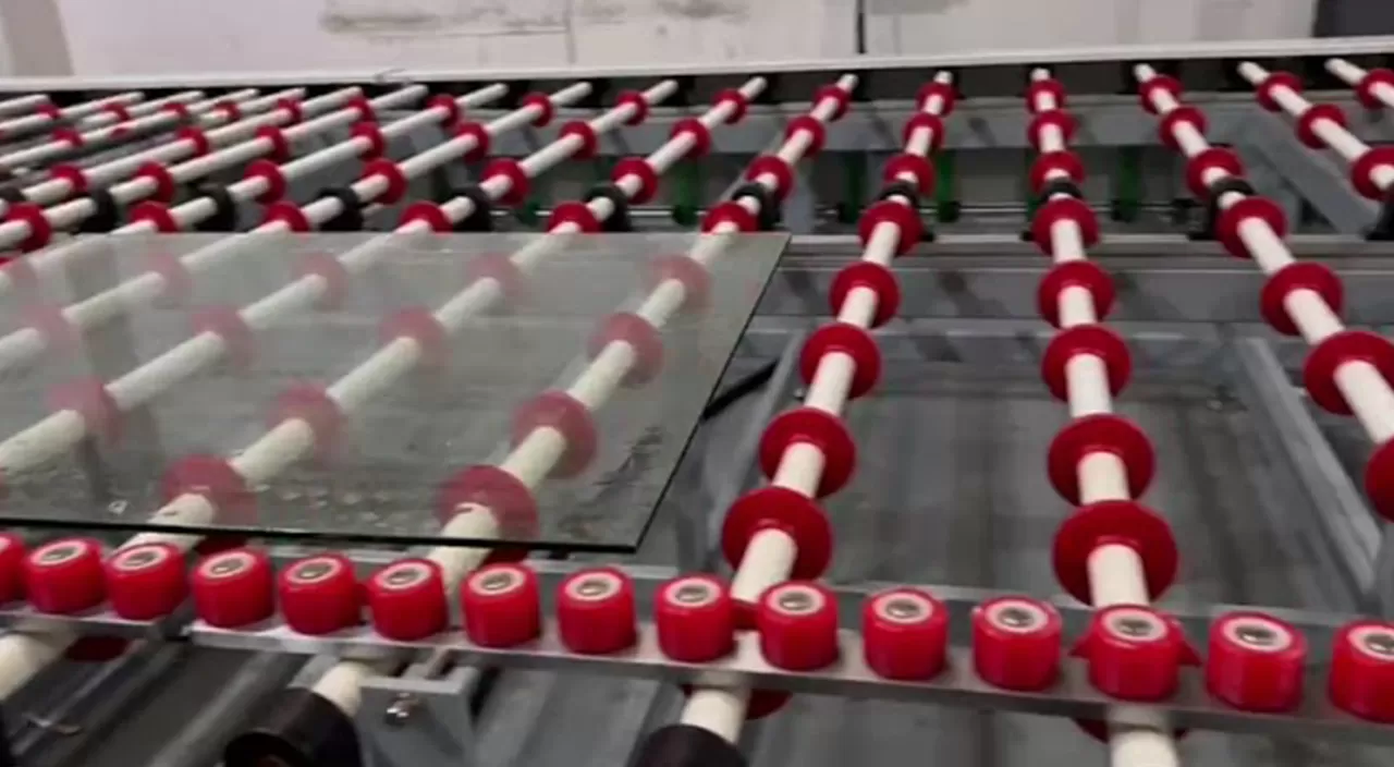 Hiseng Máy viền kính hai cạnh hsdn L video