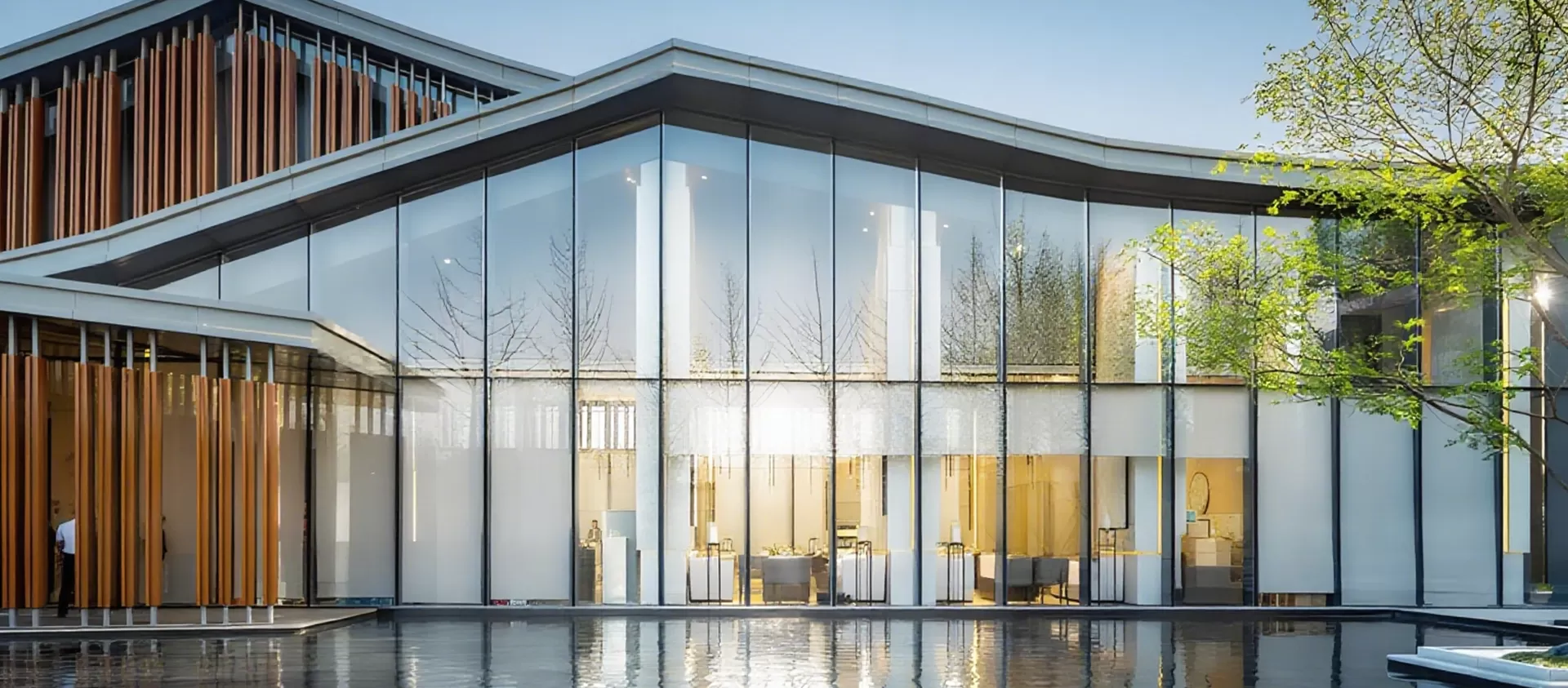 Máy xúc lật thủy tinh