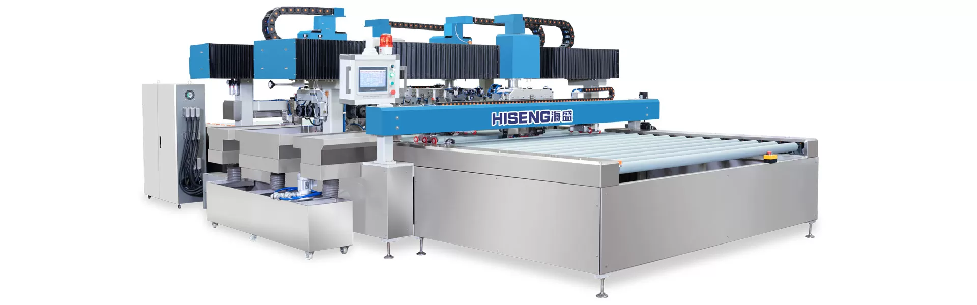 Máy may viền kính HSBM