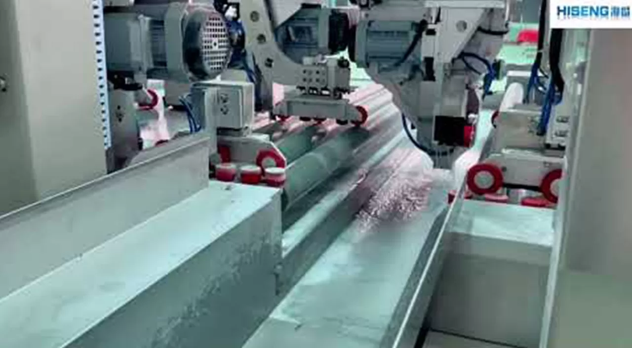 Máy ghép Kính hiseng video HSBM