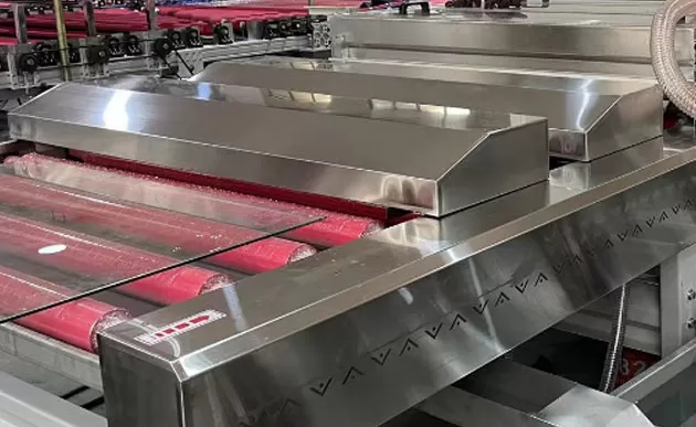 Bộ phận tải của máy rửa kính