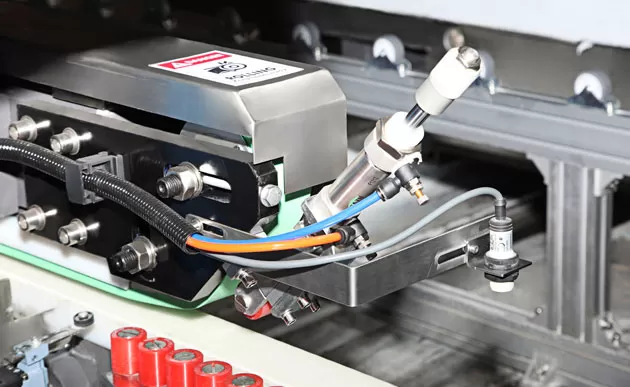 Cấu tạo bằng thép không gỉ của máy viền đường thẳng kính tròn đôi