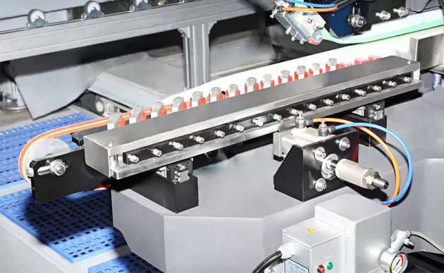 Cấu tạo bằng thép không gỉ của máy viền đường thẳng kính tròn đôi