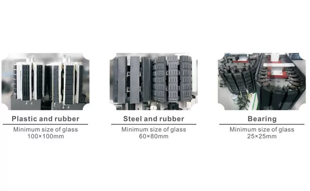 Cấu trúc máy mài cạnh kính thẳng đứng